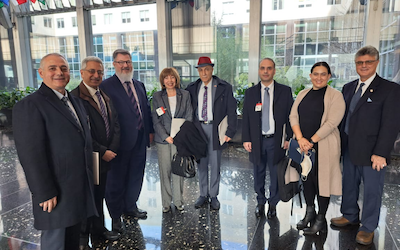 Towards the implementation of the International Resolutions, especially 1701 and  2650.  The request to avoid and modify them does not represent Lebanon.  